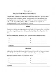 English Worksheet: Life skills topics