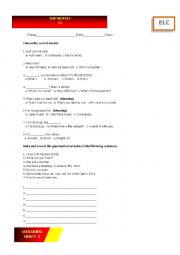 English Worksheet: interchange MidQuiz