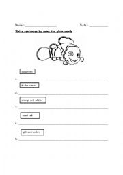 English Worksheet: english