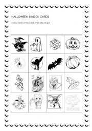 English Worksheet: Halloween