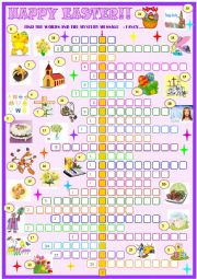 Easter:Crossword puzzle