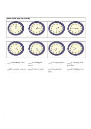 worksheet for checking the time :D