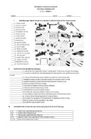 T.L. E. I woodcraft examination paper