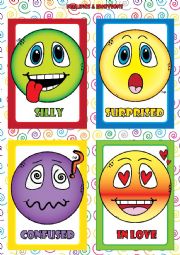 Feelings and Emotions - FLASHCARDS (2-4)