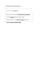 English Worksheet: WH- questions about The Past Simple