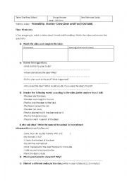 English Worksheet: friendship stories