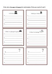 English Worksheet:  must and mustnt 