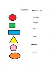 English Worksheet: Geometry