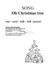 Song - Oh Christmas Tree