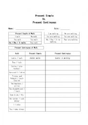 English Worksheet: Past Simple vs. Past Continuous Worksheet