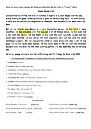 English Worksheet: Present Perfect contrast Past Simple