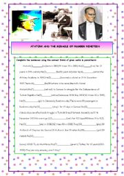 English Worksheet: Atatrk and the miraccle of number nineteen
