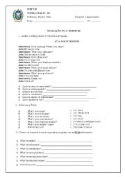 English Worksheet: Jobs