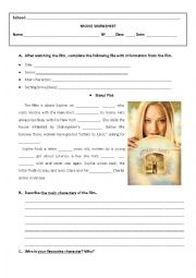 Letters to Juliet movie worksheet