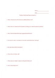 English Worksheet: The Boy in the Striped Pajamas Movie Questions