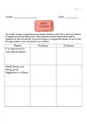 Mother Fletcher Theme Exit Ticket