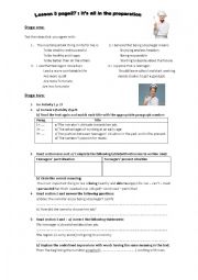 English Worksheet: stage one docx