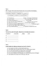 Authentic reading worksheet