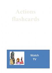 Action flashcards