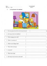 English Worksheet: unit 2 my friend