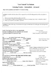 family vocabulary eminem mockingbird - ESL worksheet by Lizzie142
