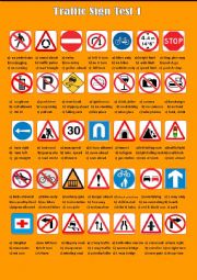 Learn traffic rules and symbols