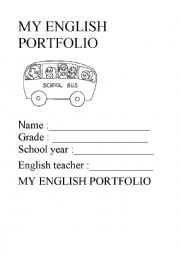 English Worksheet: coverpage