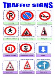 Traffic rules and sysmbols