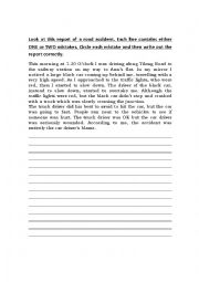 English Worksheet: Grammar and Language Revision