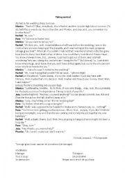 English Worksheet: Friends pilot episode 