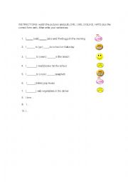 English Worksheet: Likes and dislikes