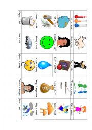 English Worksheet: Adjectives