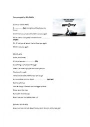 English Worksheet: See you again (from Fast and Furious 7)
