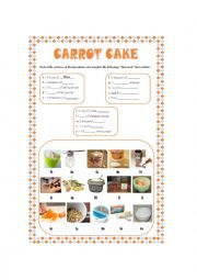 CARROT CAKE