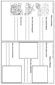 English Worksheet: places in the city