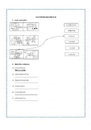 English Worksheet: occupations and verb to be