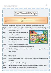 The three little pigs - Playscript for fun drama classes