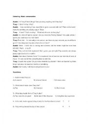 English Worksheet: Music