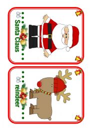 Christmas Flashcards - part 1 (Fun Kids English 