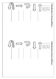 English Worksheet: Directions