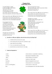 Music Worksheet - Flogging Molly