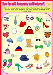 Vocab - Have Fun with Accessories and Footwear 2 