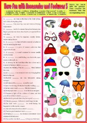 Vocab - Have Fun with Accessories and Footwear 3 
