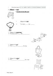 matching prepositions - ESL worksheet by trangnguyent