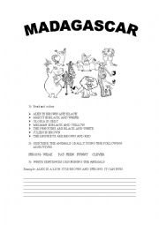 English Worksheet: Madagascar