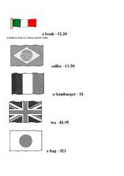 Countries and prices