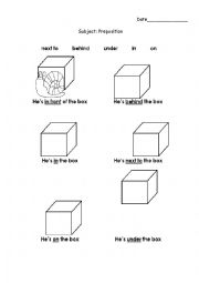 Preposition Practice 