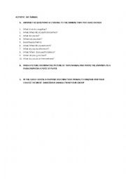 English Worksheet: habitual actions