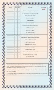 English Worksheet: tense review