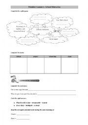 English Worksheet: unit 2 education